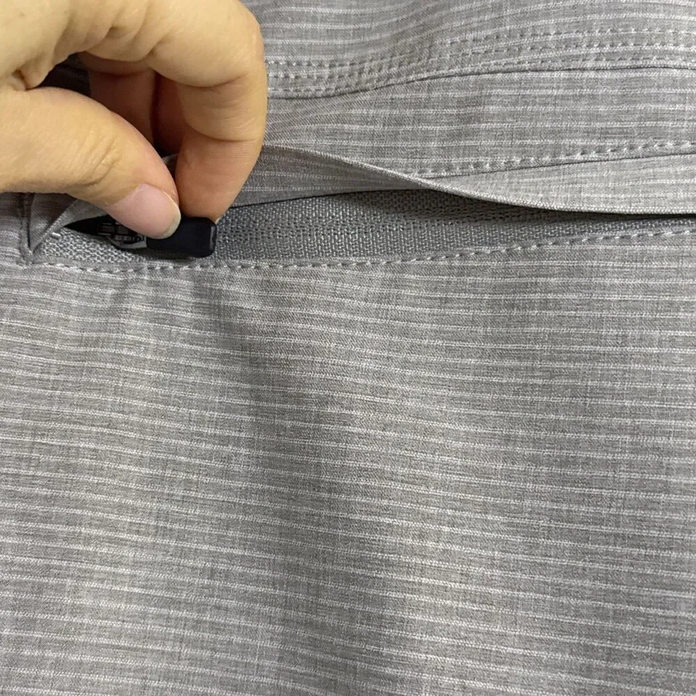 O'Neill Men's Crossover Hybrid Shorts Size 38 Gray Quick Dry Chino NWT - Picture 7 of 9